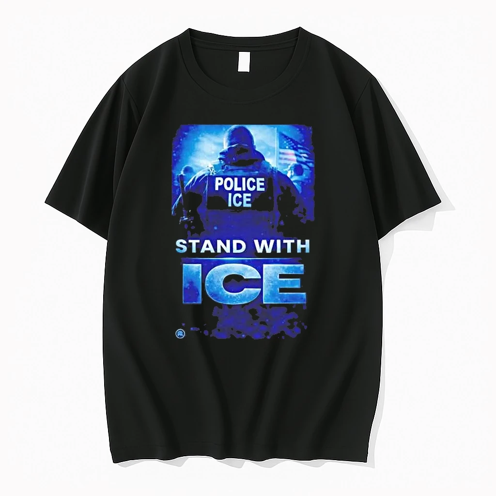 Police Ice Stand With Ice Shirts