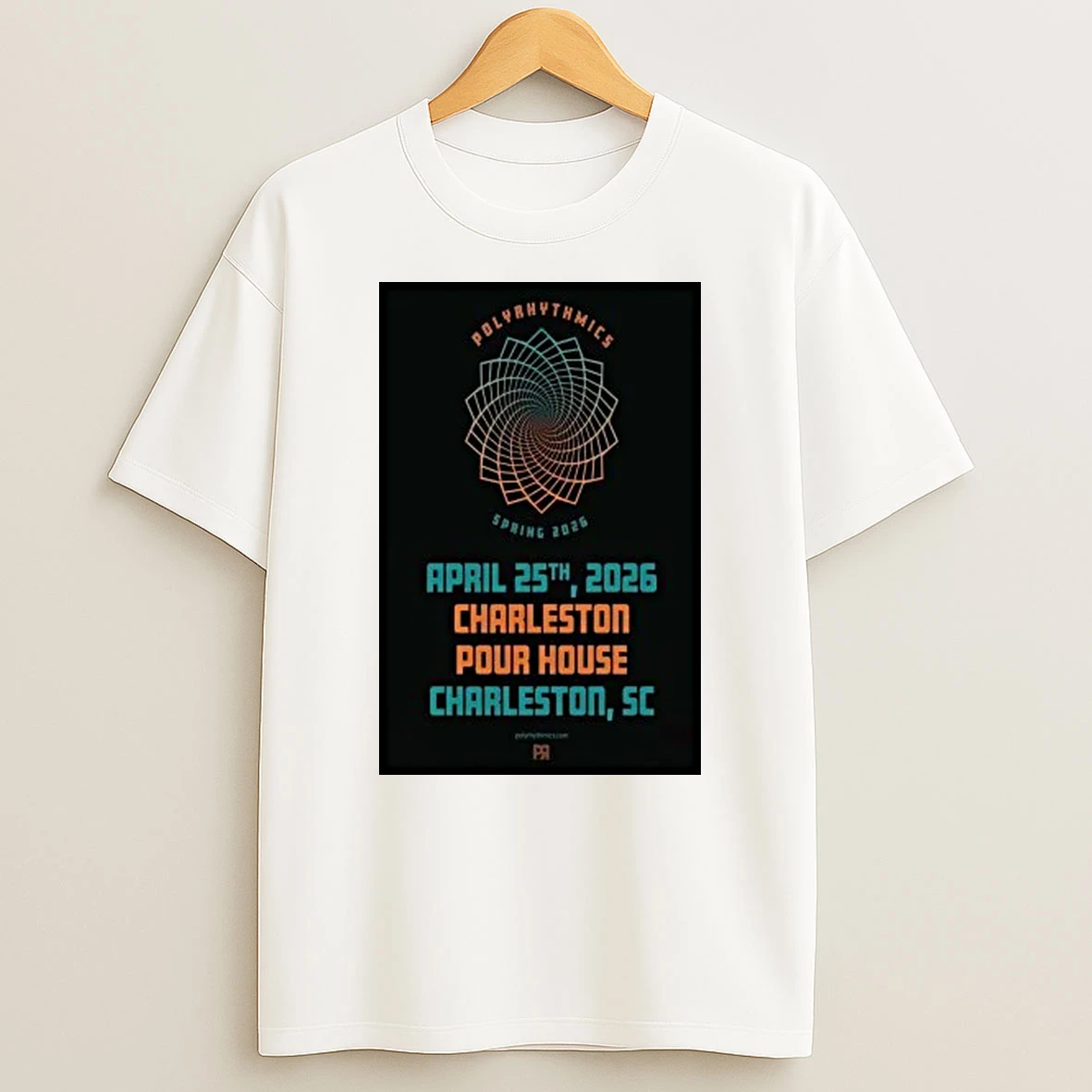 Polyrhythmics Apr 25 2026 Charleston Sc Shirts