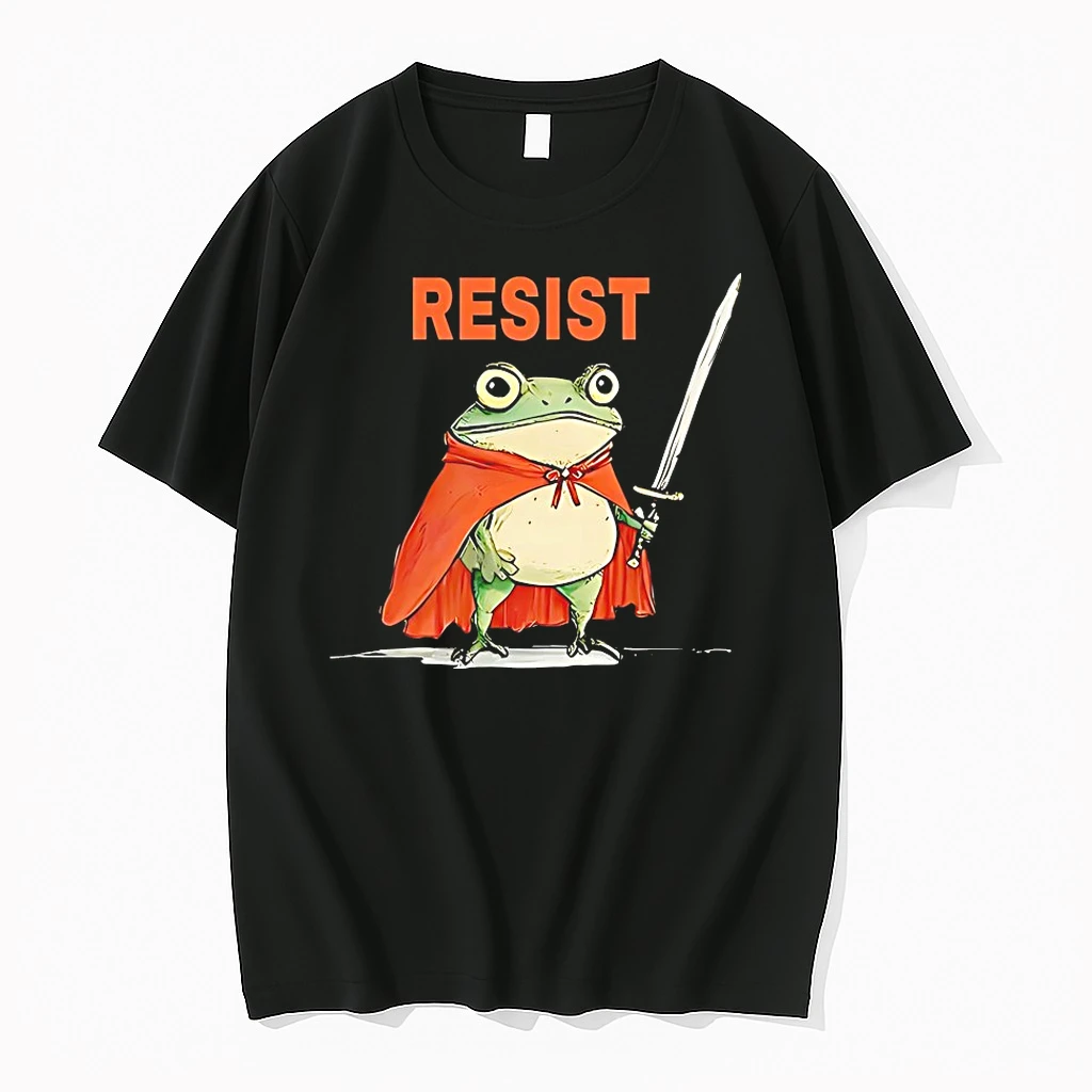 Portland Frog I Stand With Frog Resist Shirts