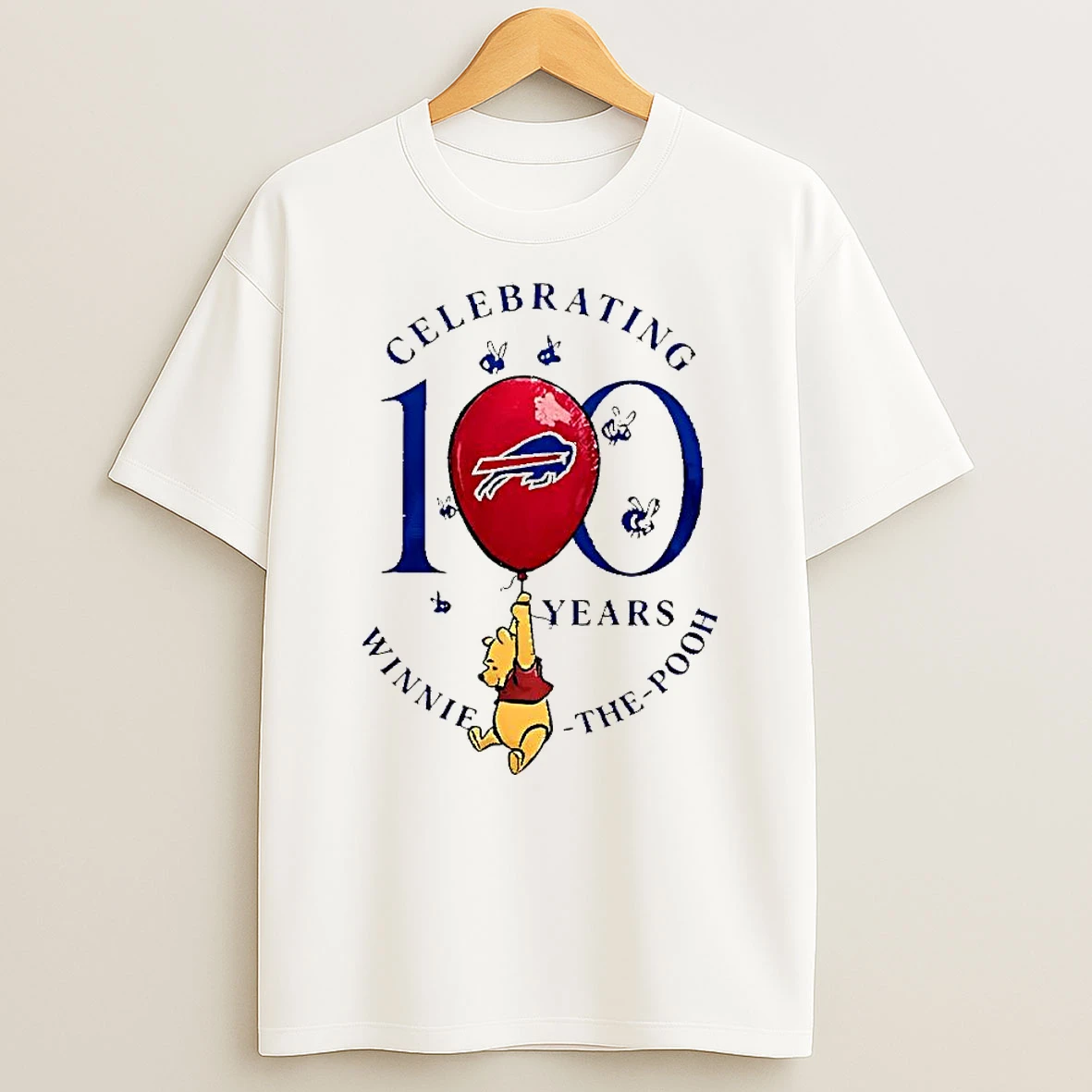 Premium Buffalo Bills X Winnie The Pooh 100th Anniversary Shirts