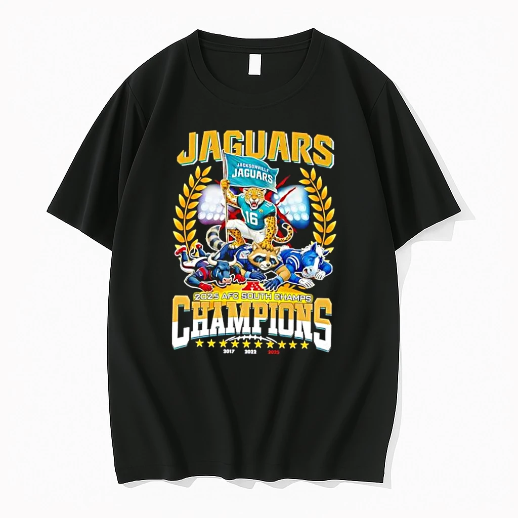 Premium Jacksonville Jaguars 2025 Champions Of The Afc South Division Shirts