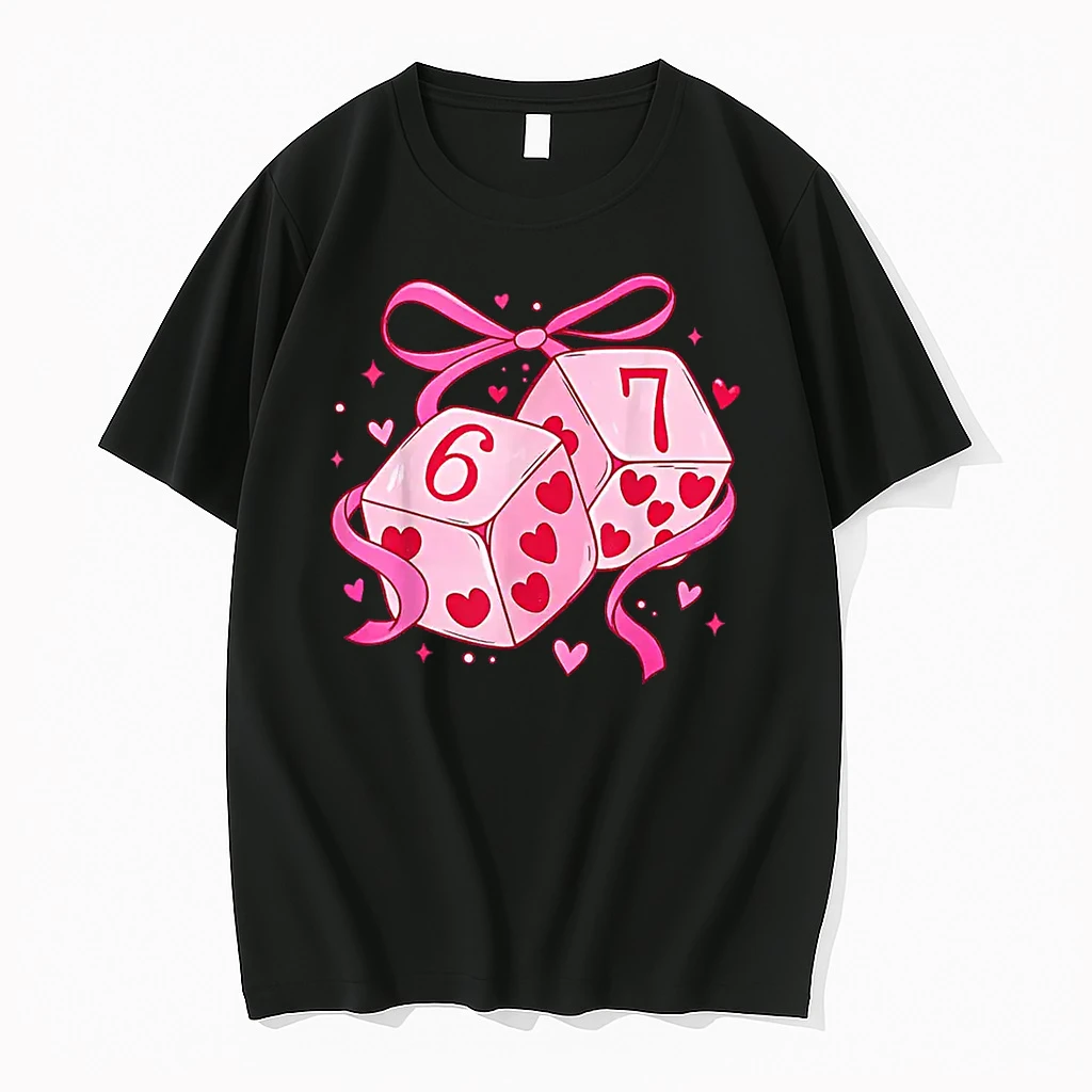 Preppy 67 Valentine Six Seven Dice 6 7 Shirts