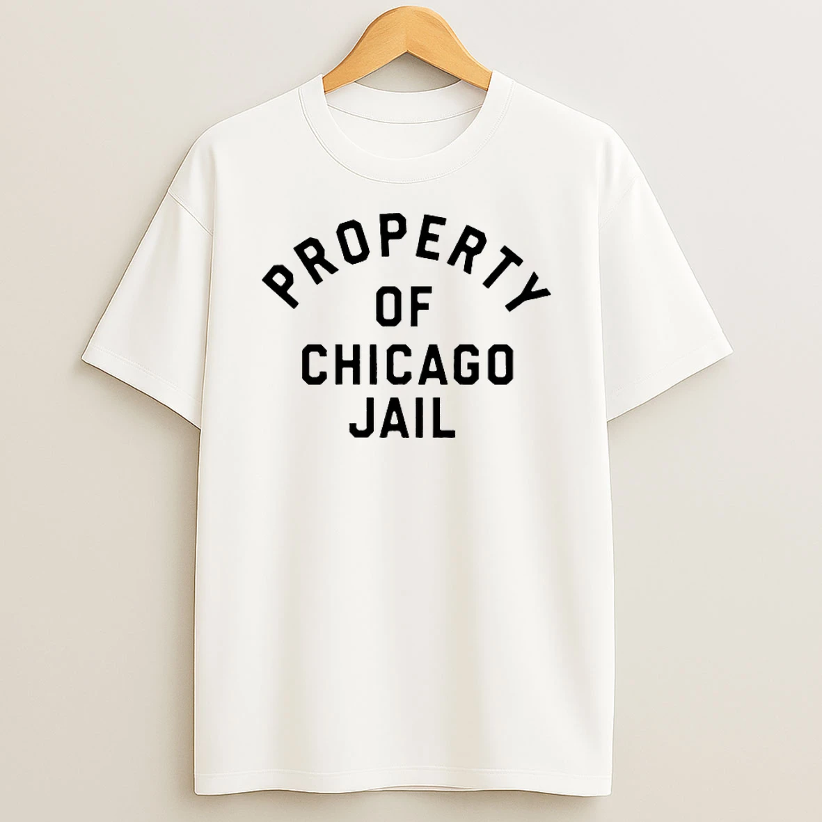 Property Of Chicago Jail As Seen On Married With Children Shirts
