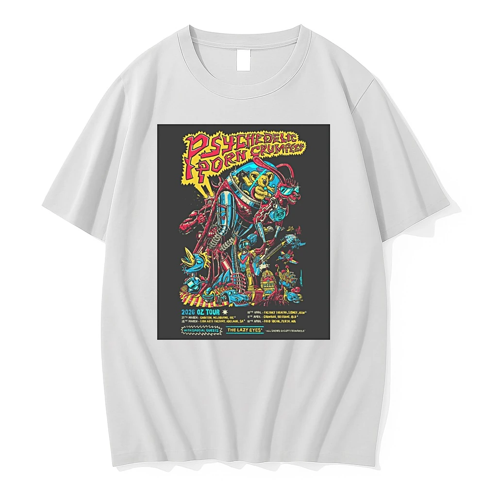 Psychedelic Porn Crumpets Oz 2026 Shows The Lazy Eyes Shirts