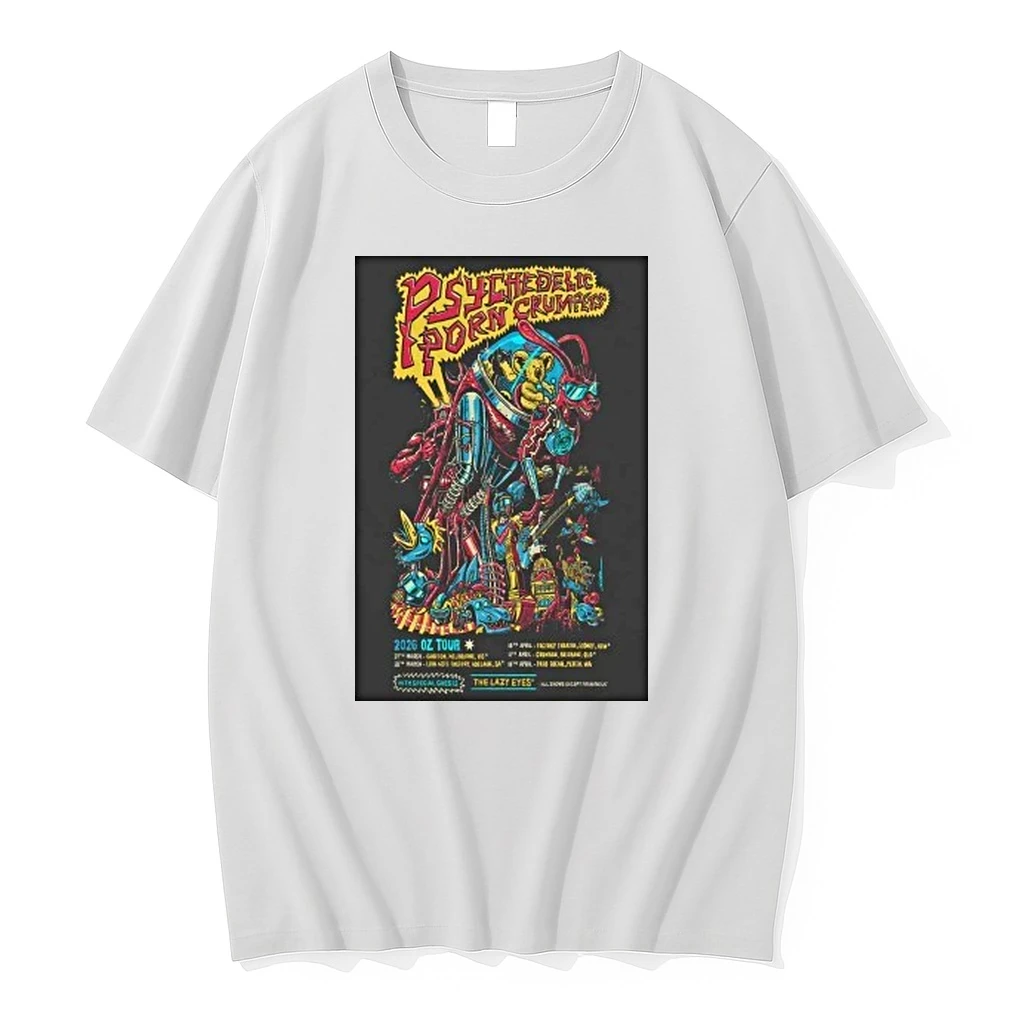 Psychedelic Porn Crumpets Oz 2026 Shows Shirts