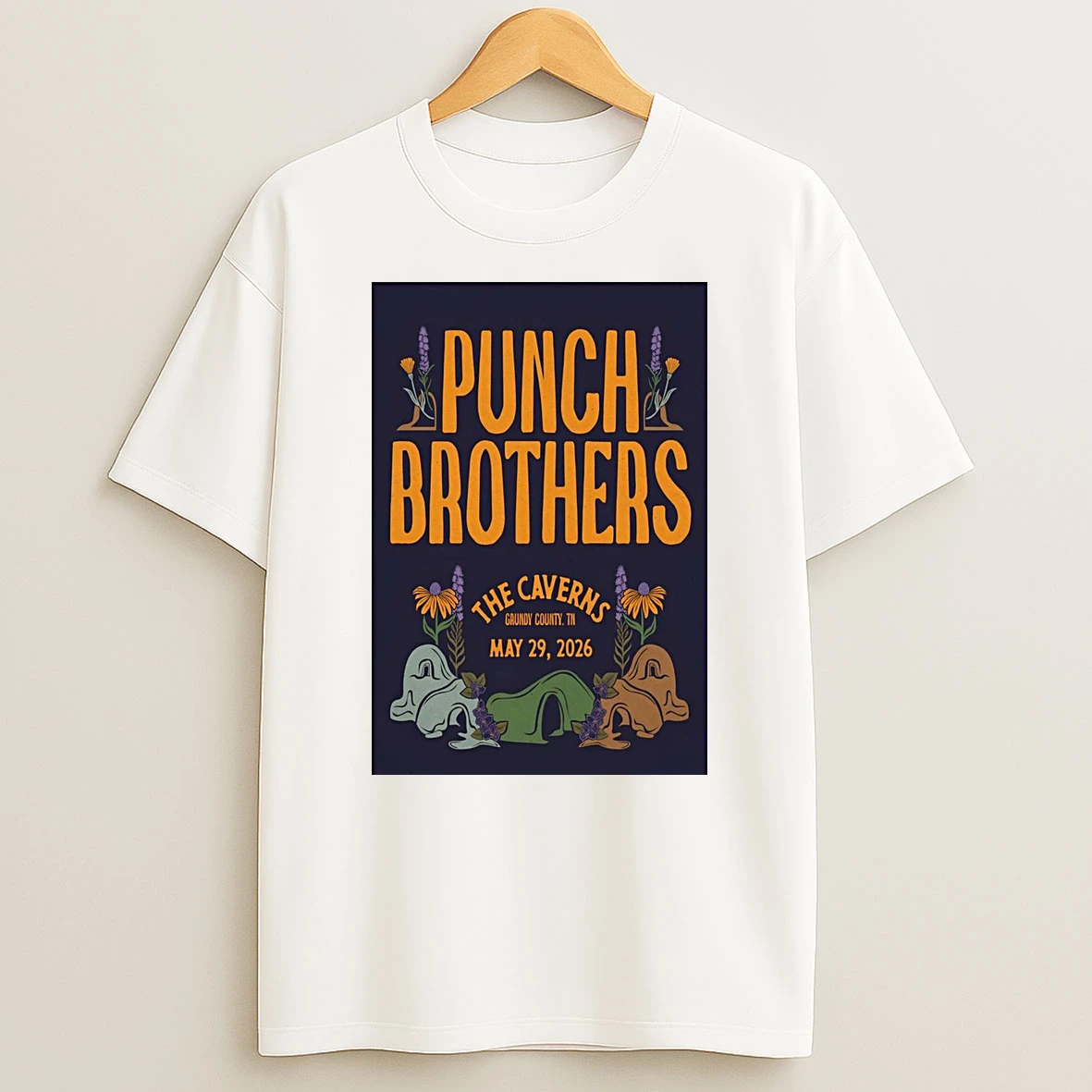 Punch Brothers May 29 2026 The Caverns Pelham Tn Shirts
