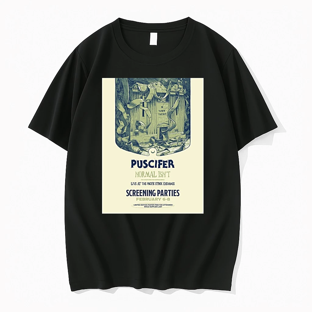 Puscifer Normal Isnt Live At The Pacific Stock Exchange Screening Parties February 6 8 2026 Shirts