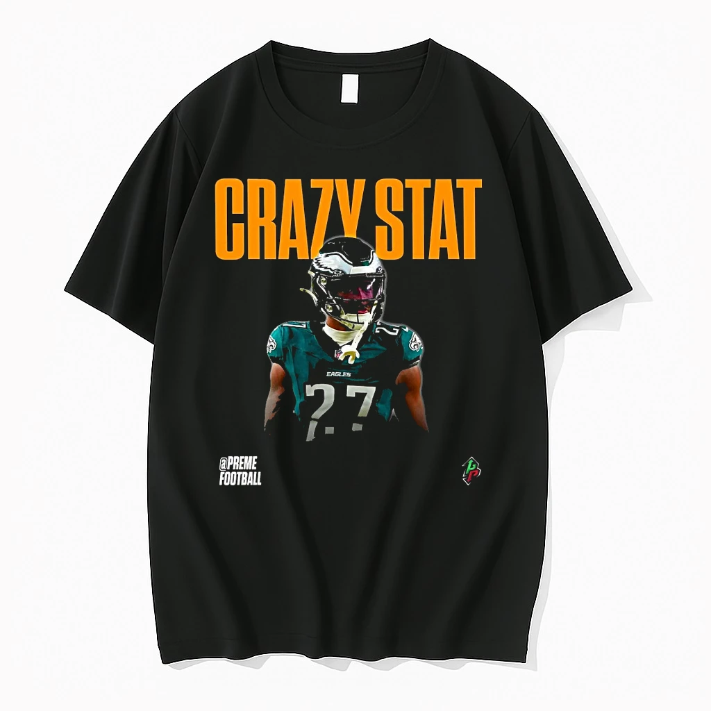 Quinyon Mitchell Crazy Stat Philadelphia Eagles Football Shirts