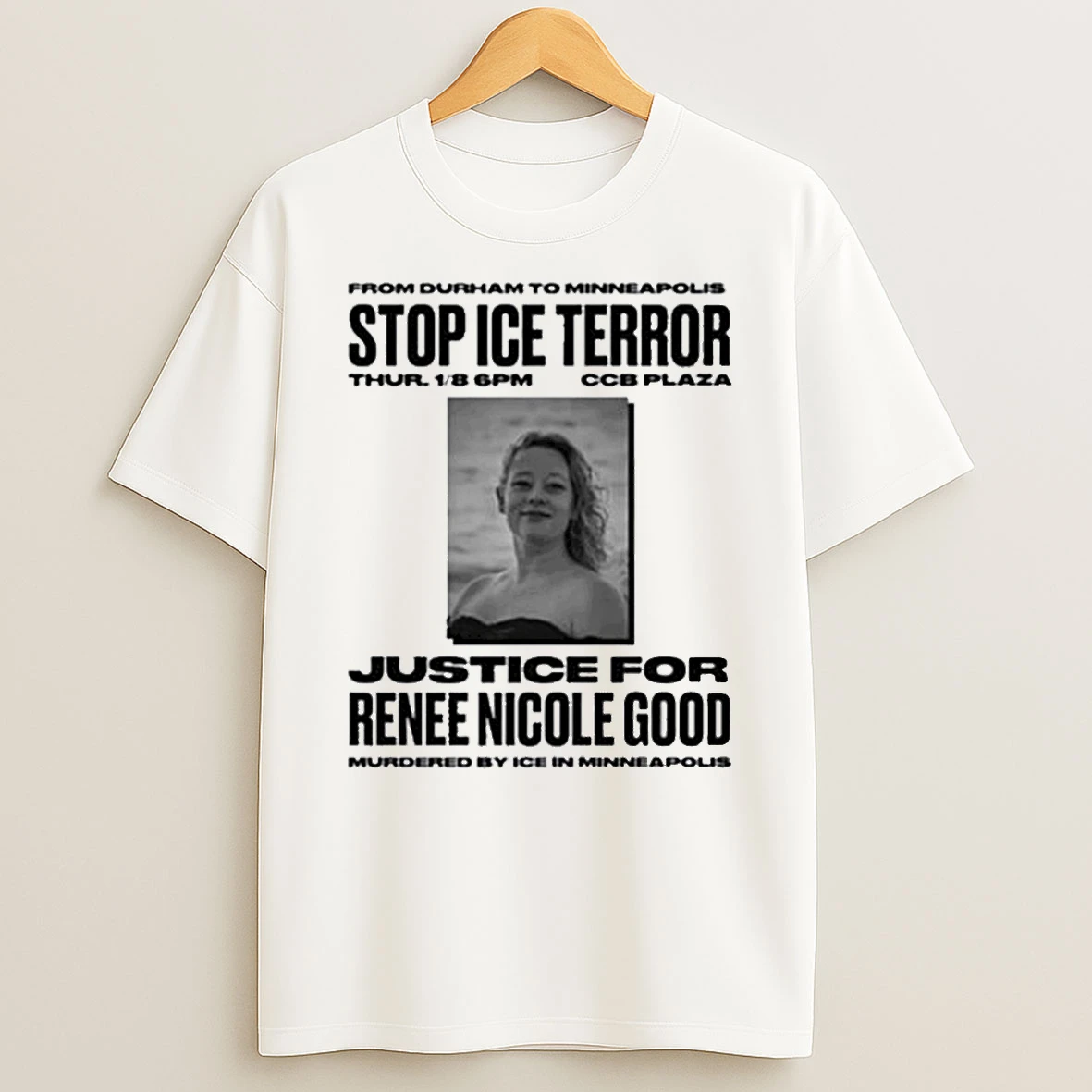 Rip Stop Ice Terror Justice For Renee Nicole Good Shirts