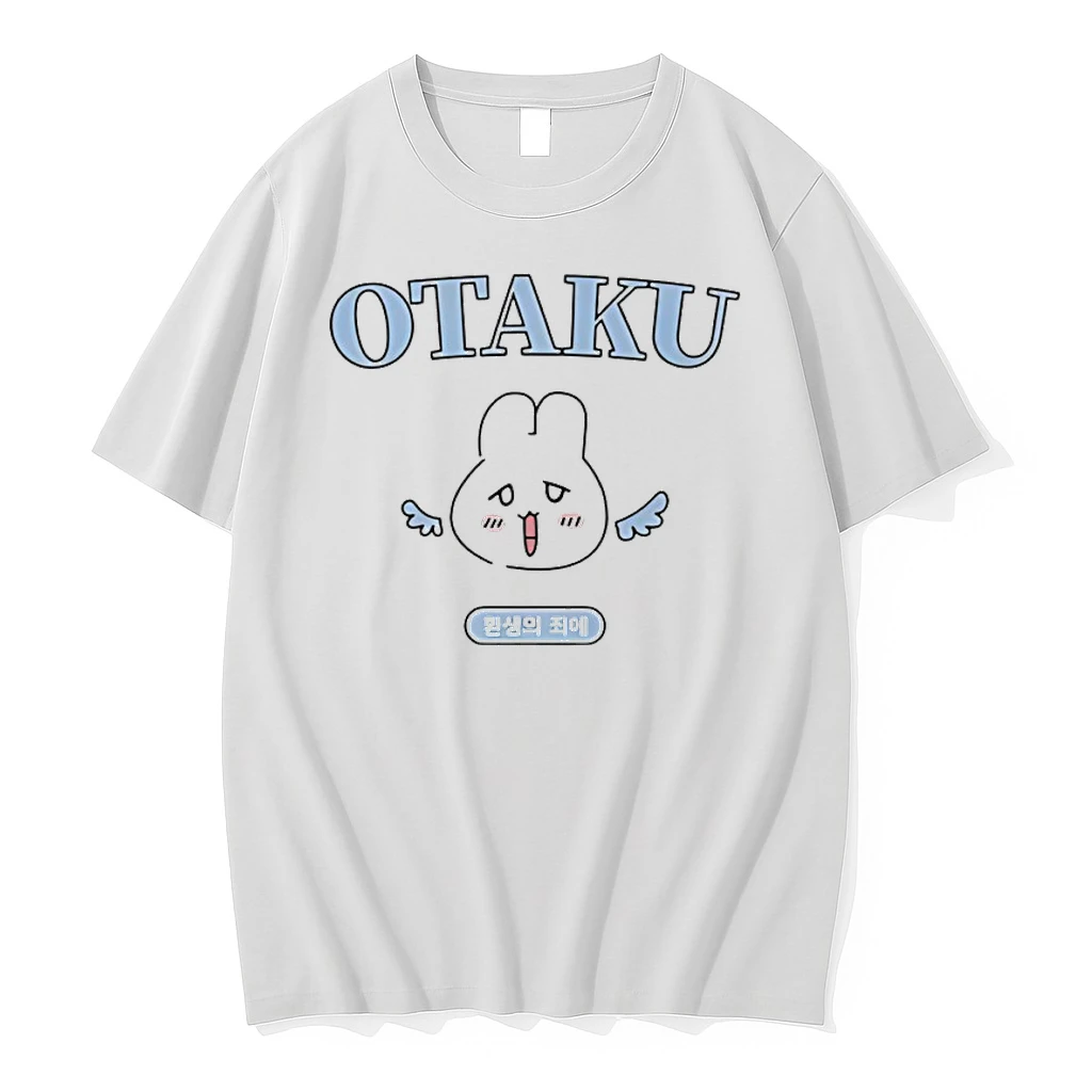 Rabbit Otaku Anime Graphic Shirts