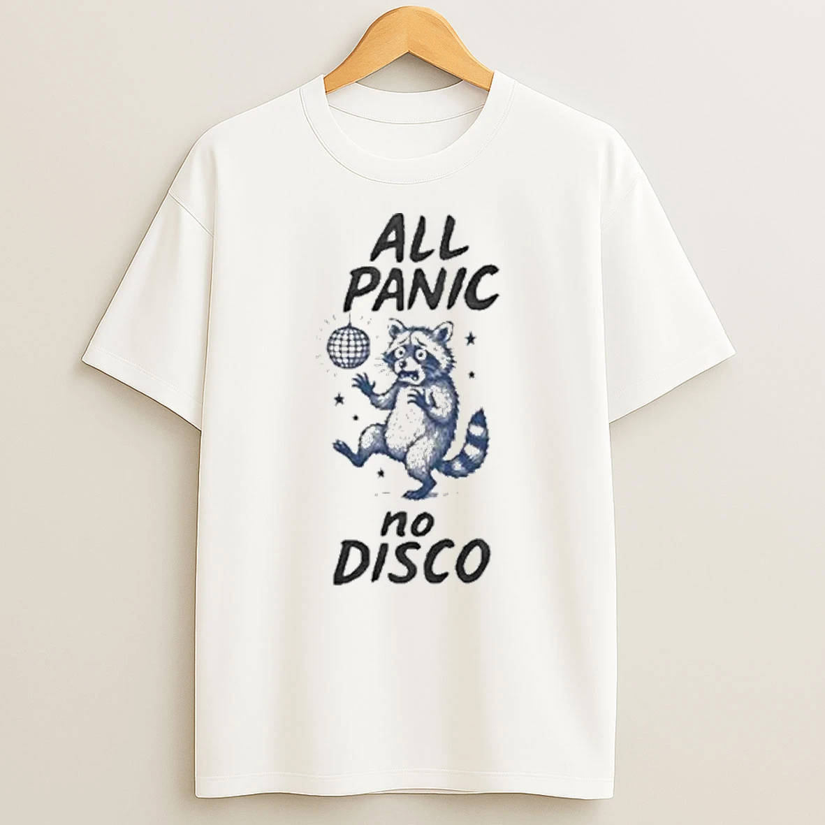 Raccoon All Panic No Disco Tour 2026 Shirts