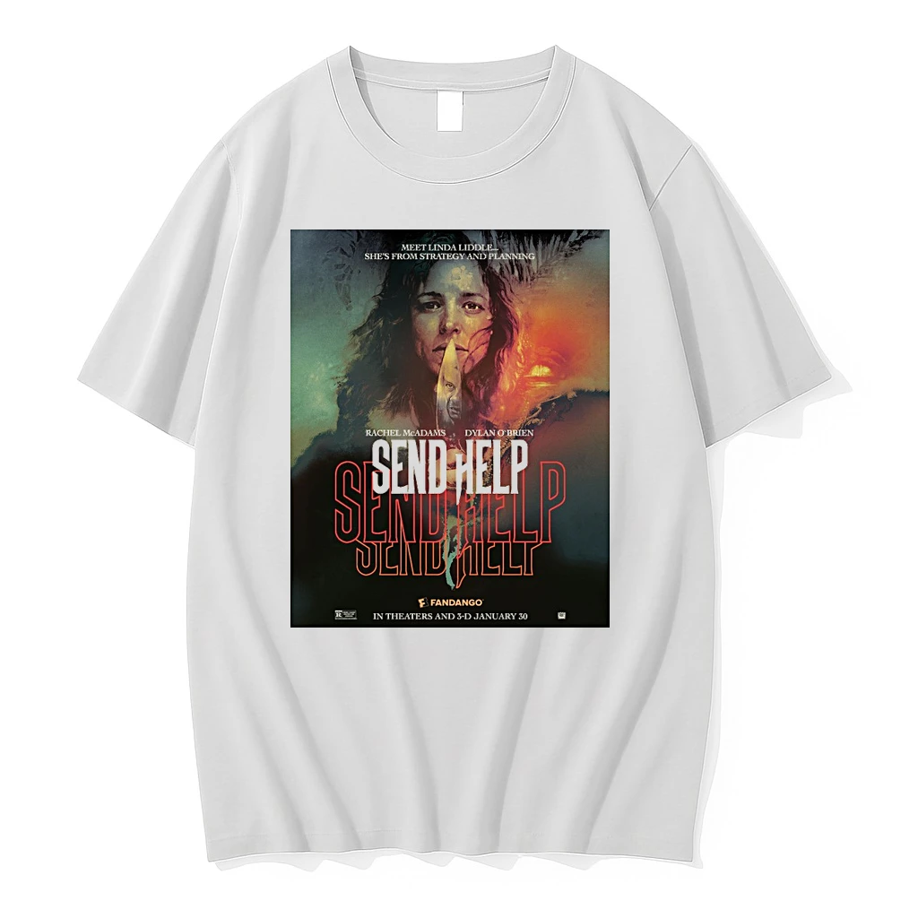 Rachel Mcadams And Dylan Obrien Send Help In Theaters And 3 D January 30 2026 Shirts