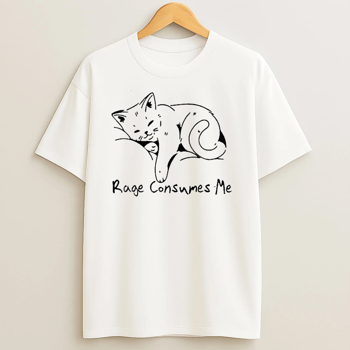Rage Consumes Me Kitten Shirts