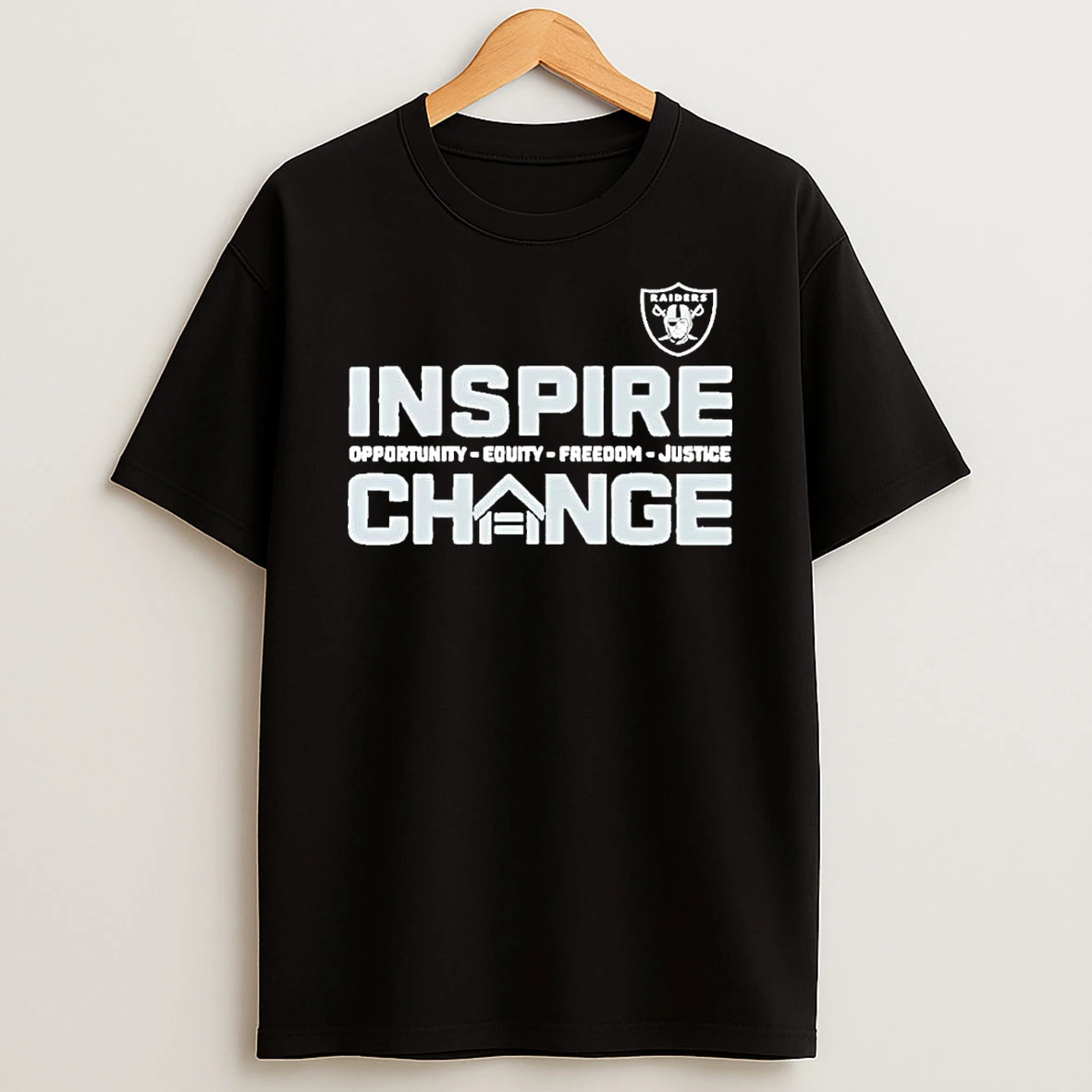 Raiders Pete Carroll Inspire Change Shirts