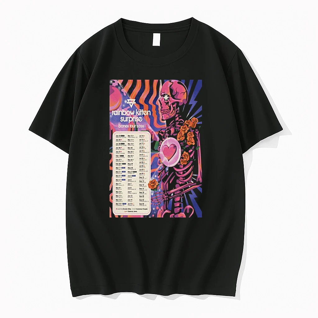 Rainbow Kitten Surprise Tour Bones 2026 Shirts