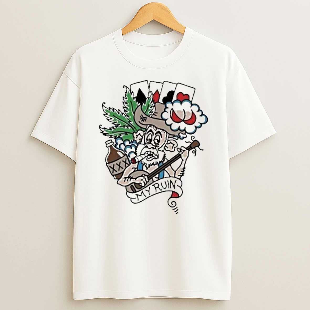 Rank Strange Mans Ruin Cigarettes Shirts