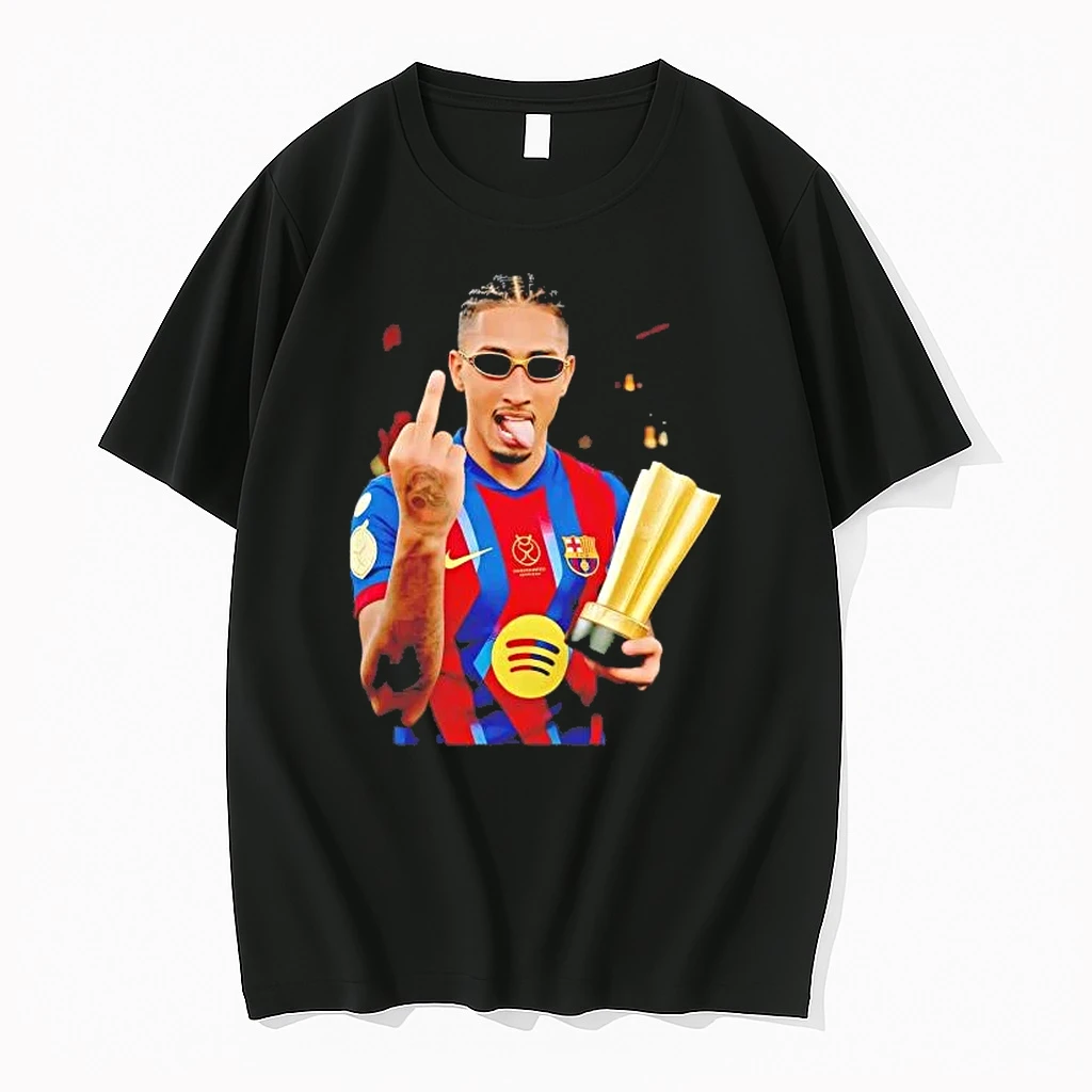 Raphinha Middle Finger Trophy Celebration Shirts