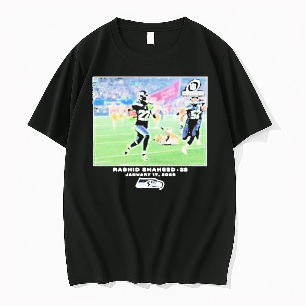 Rashid Shaheed Seattle Seahawks Jan 17 2026 Nfl Flash Features Shirts