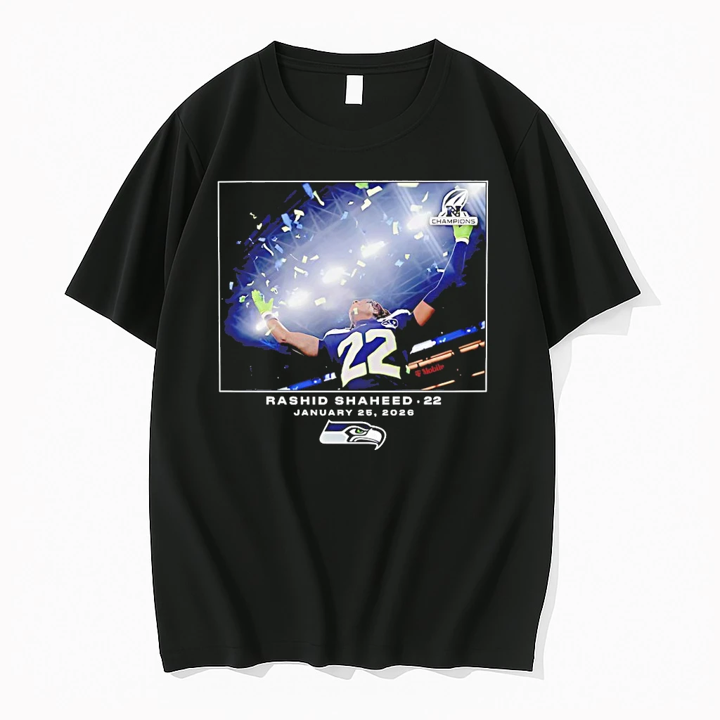 Rashid Shaheed Seattle Seahawks Nfl Flash Features Week 21 Shirts