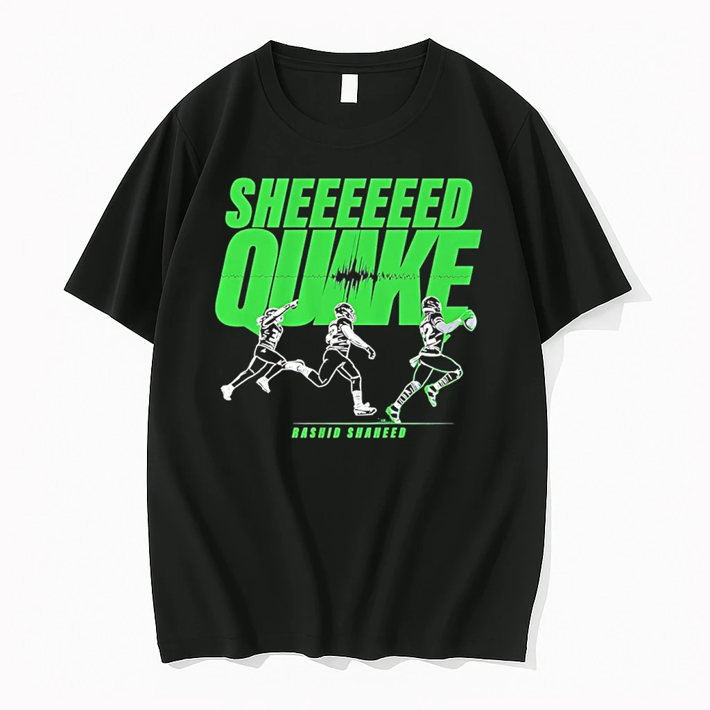 Rashid Shaheed Seattle Seahawks The Sheed Quake Shirts