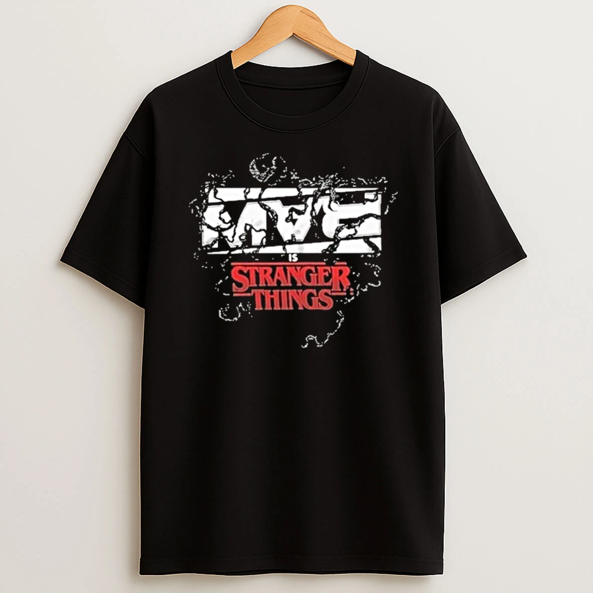Raw Wwe Stranger Things Shirts