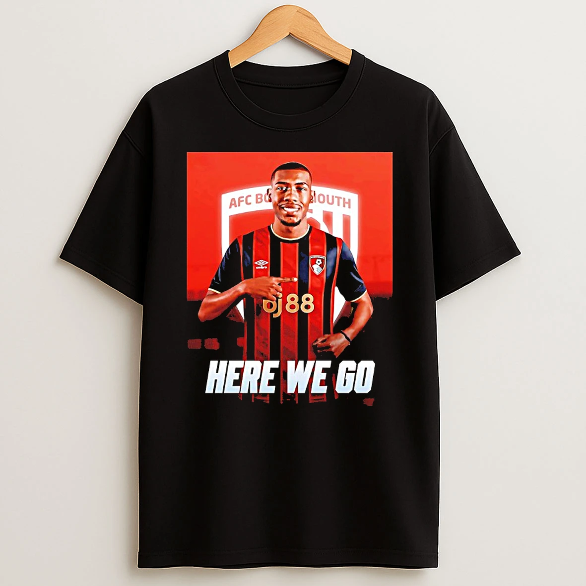 Rayan To Bournemouth Here We Go Shirts