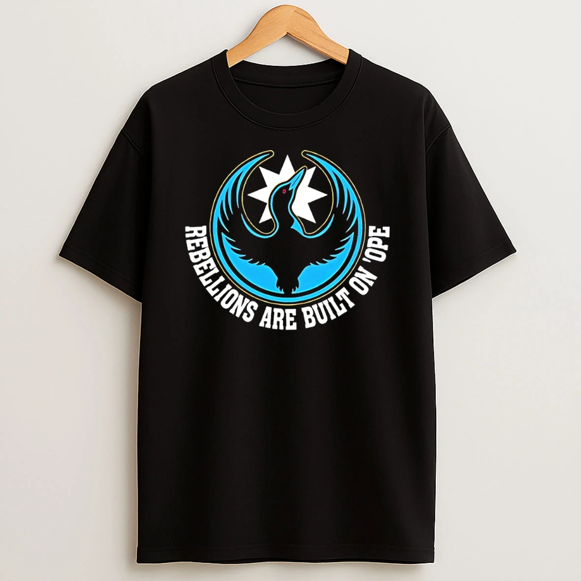 Rebellions Are Built On Hope Logo Shirts