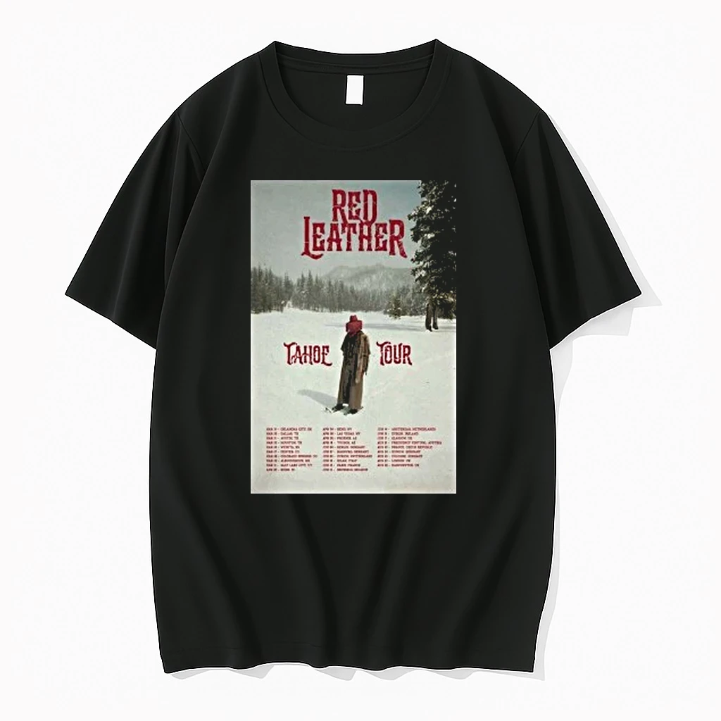 Red Leather Tahoe World Tour 2026 Shirts