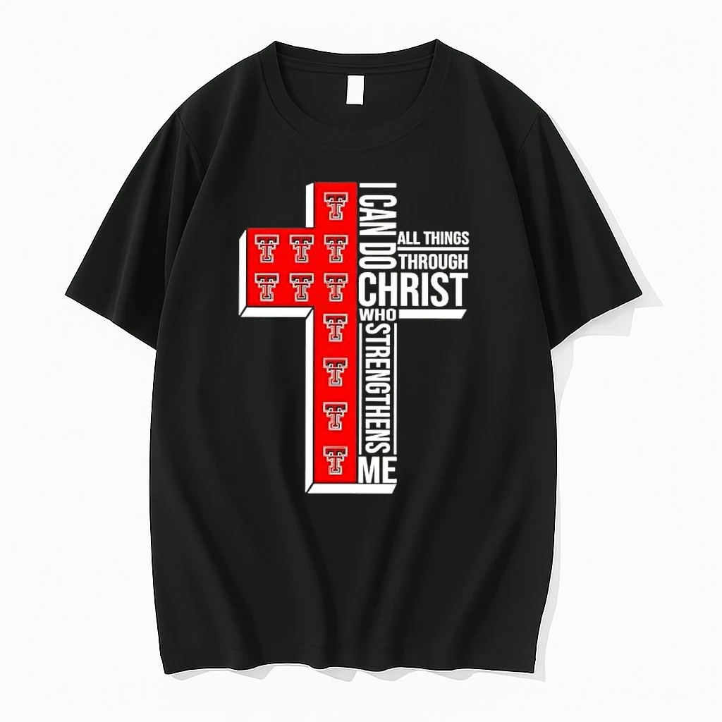 Red Raiders I Can Do All Things Through Christ Shirts