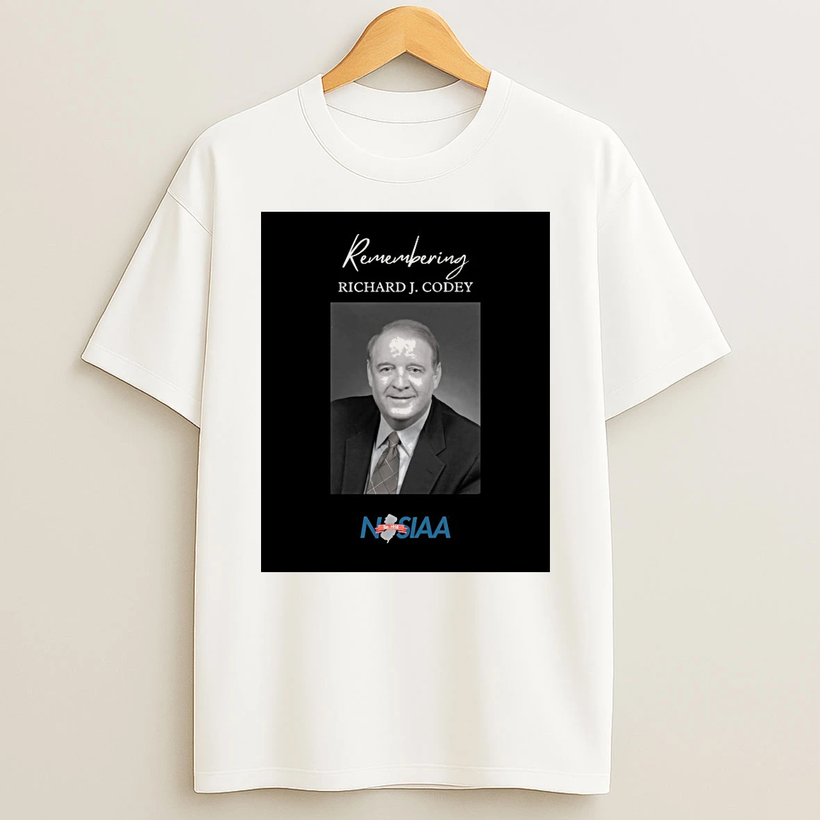Remembering Former New Jersey Governor Richard J Codey Njsiaa Shirts