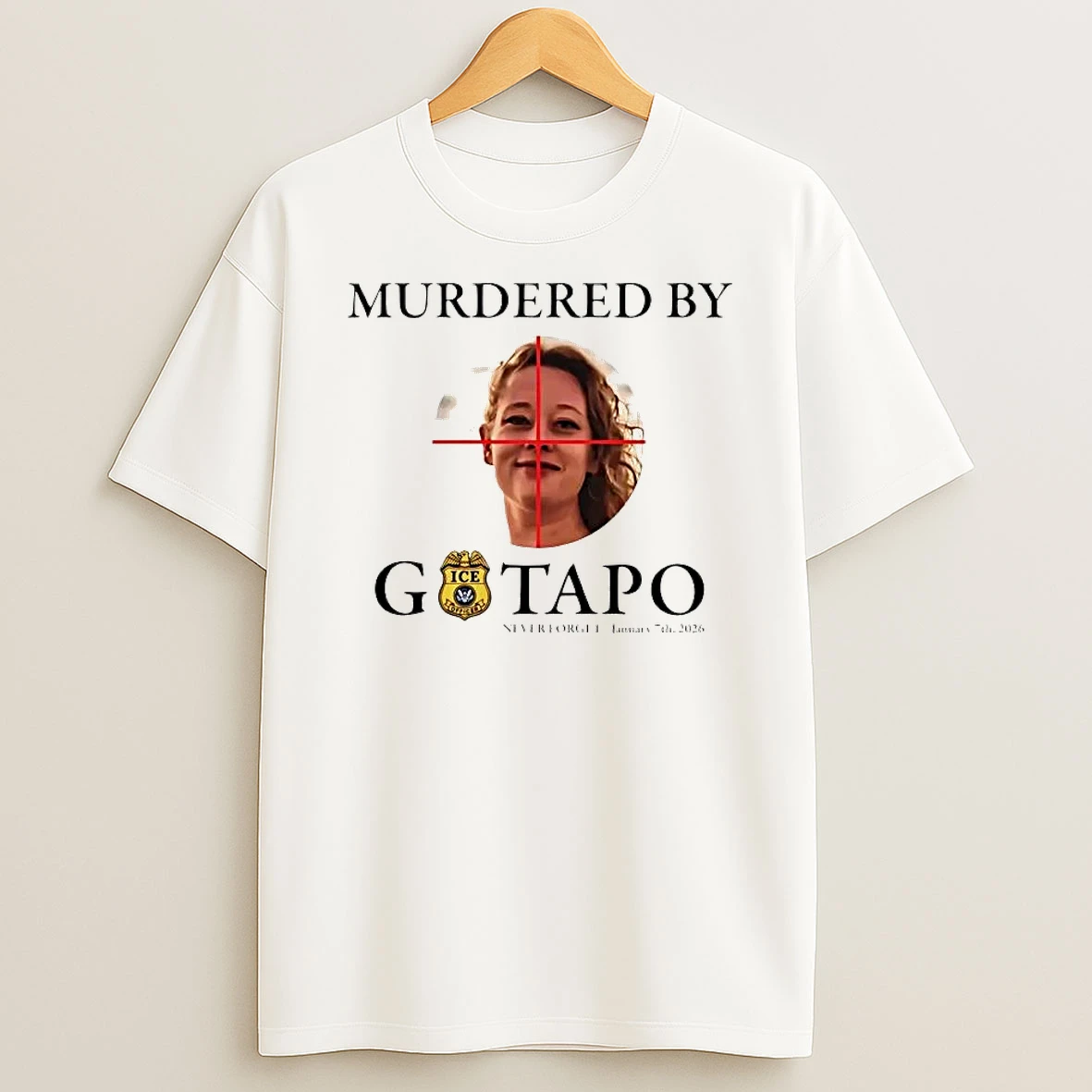 Renee Nicole Good Tribute Murdered By Gestapo Shirts