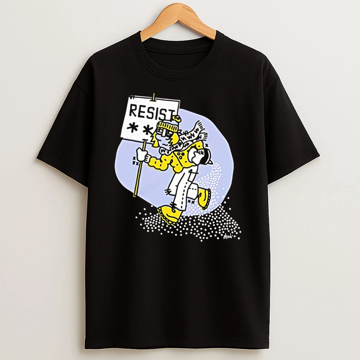 Resist Ice Stay Salty Melt Ice Caricature Shirts