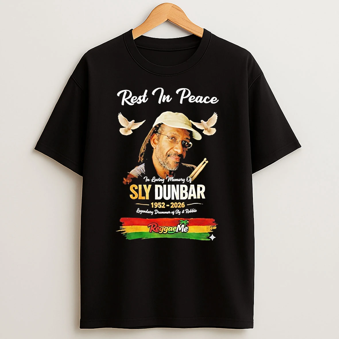 Rest In Peace In Loving Memory Of Sly Dunbar 1952 %ce%b3co 2026 Legendary Drummer Of Sky And Robbie Shirts