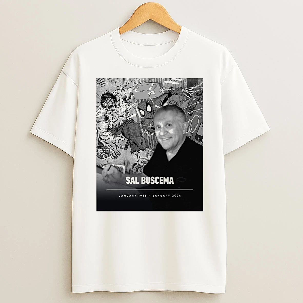 Rest In Peace Sal Buscema January 1936 January 2026 Shirts