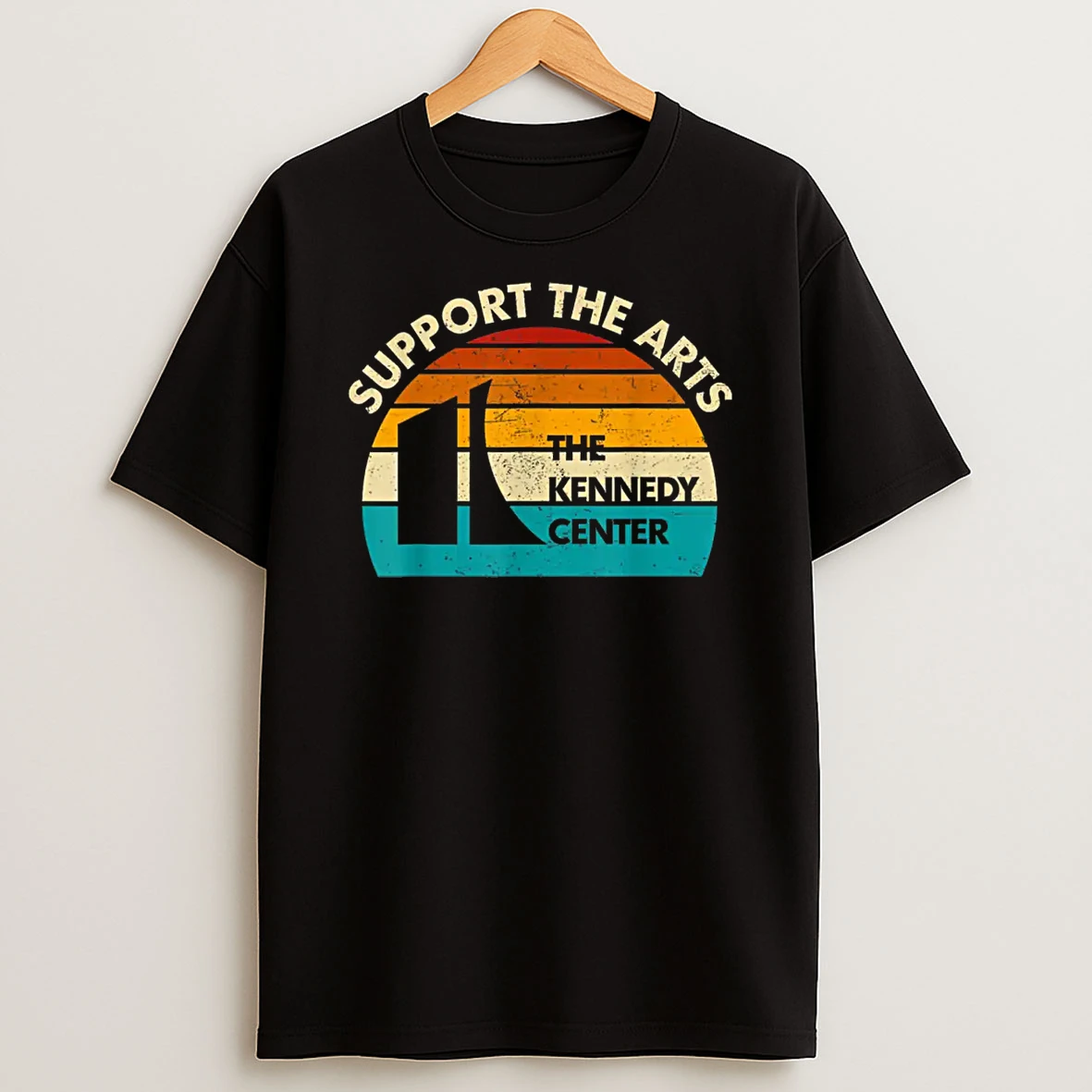 Retro Vintage Kennedy Center Protest Tee Supporting The Arts Shirts