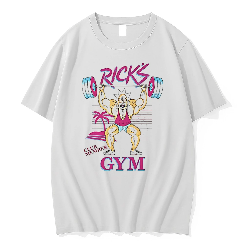 Rick And Morty Ricks Gym Club Member Shirts