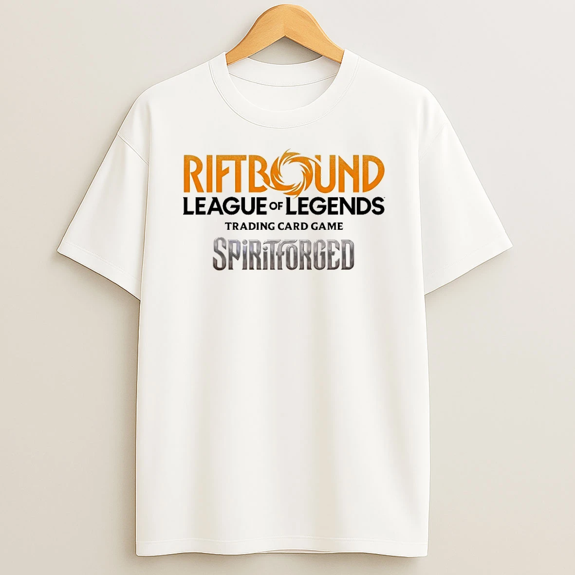 Riftbound League Of Legends Trading Card Game Spirit Forced Shirts