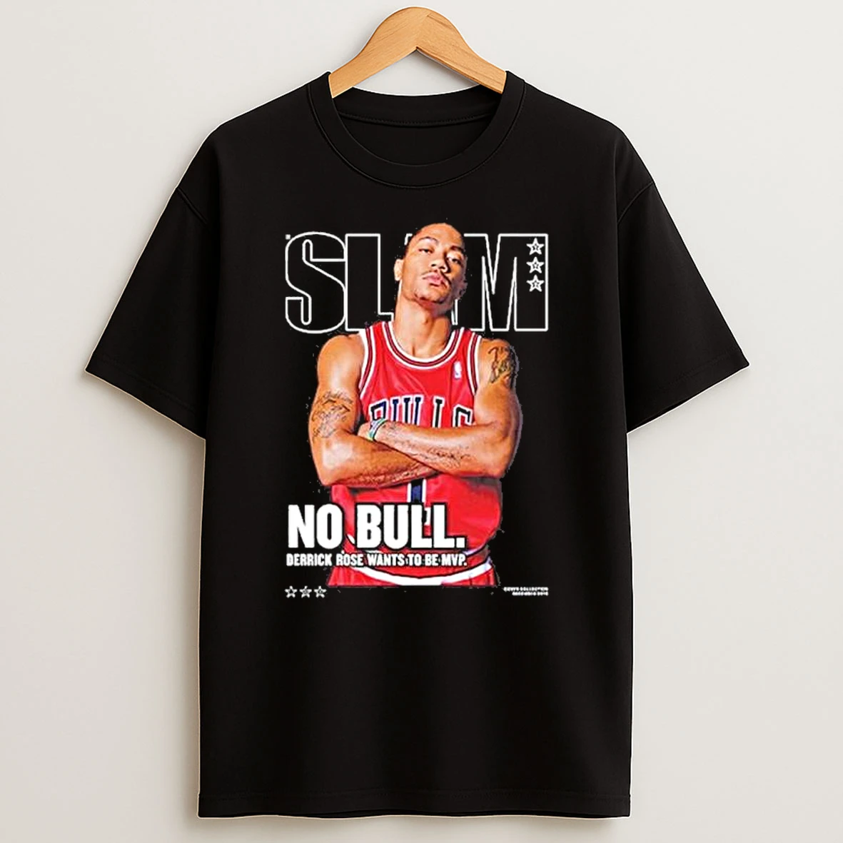 Slam Derrick Rose No Bull Shirts