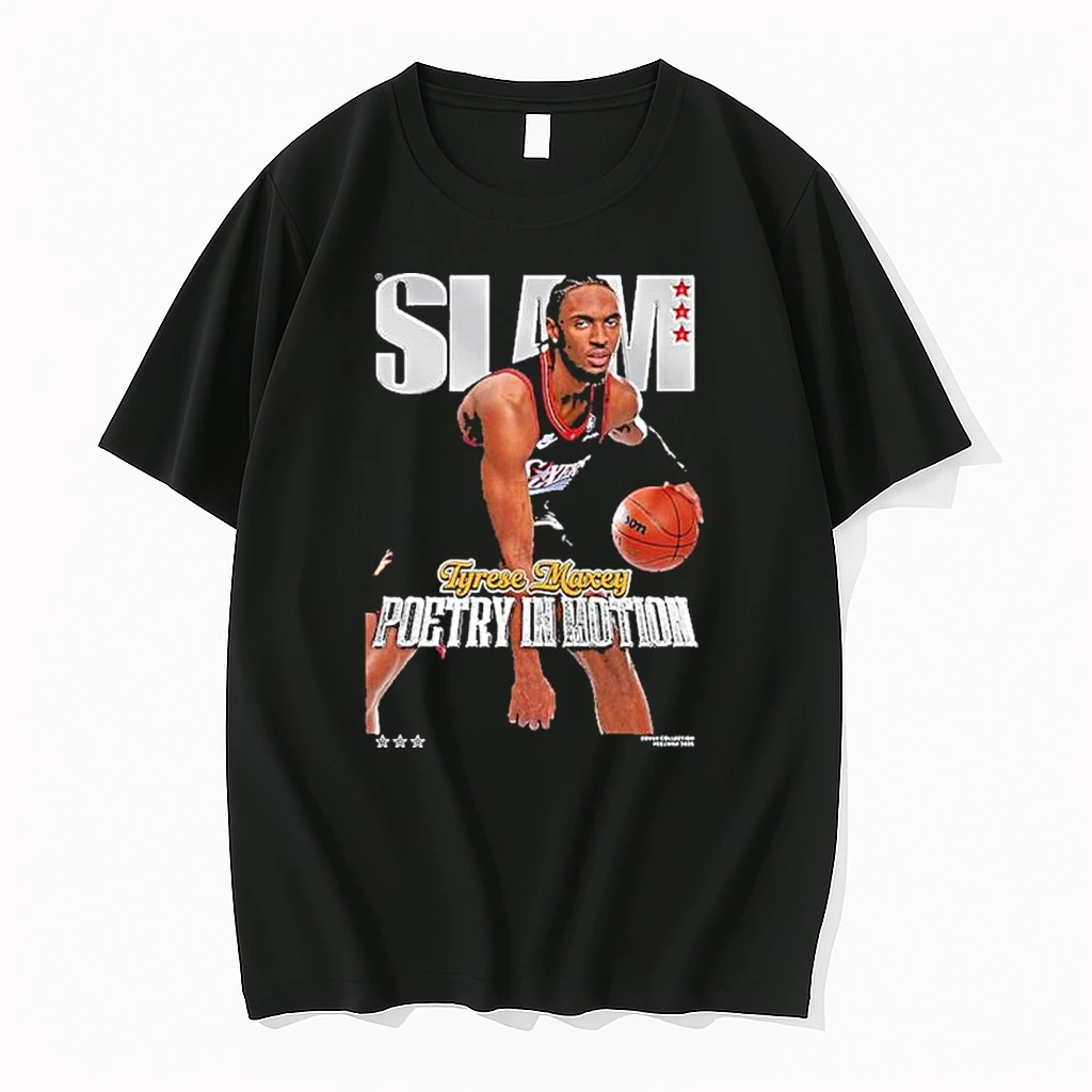 Slam Tyrese Maxey Poetry In Motion Shirts