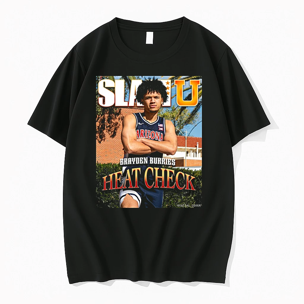 Slam U Arizona Wildcats Mbb Brayden Burries Heat Check Shirts