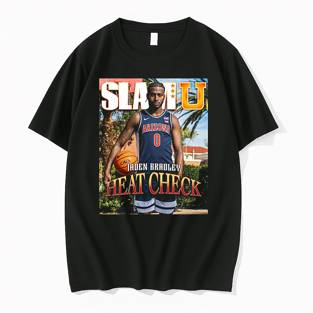 Slam U Arizona Wildcats Mbb Jaden Bradley Heat Check Shirts