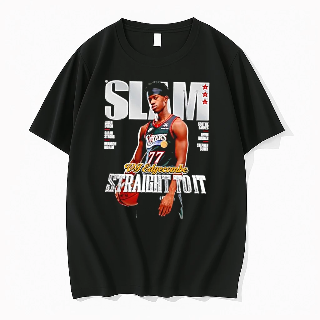 Slam Vj Edgecombe Straight To It Silver Metal Edition Basketball Shirts