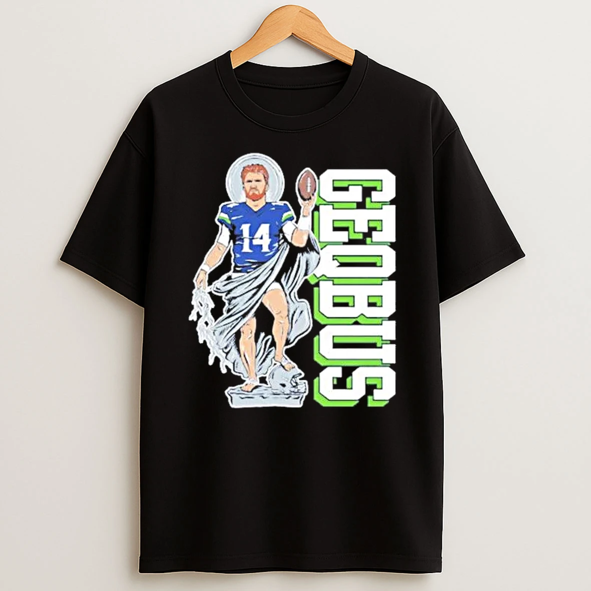 Sam Darnold Geqbus God Emperor Seattle Seahawks Shirts