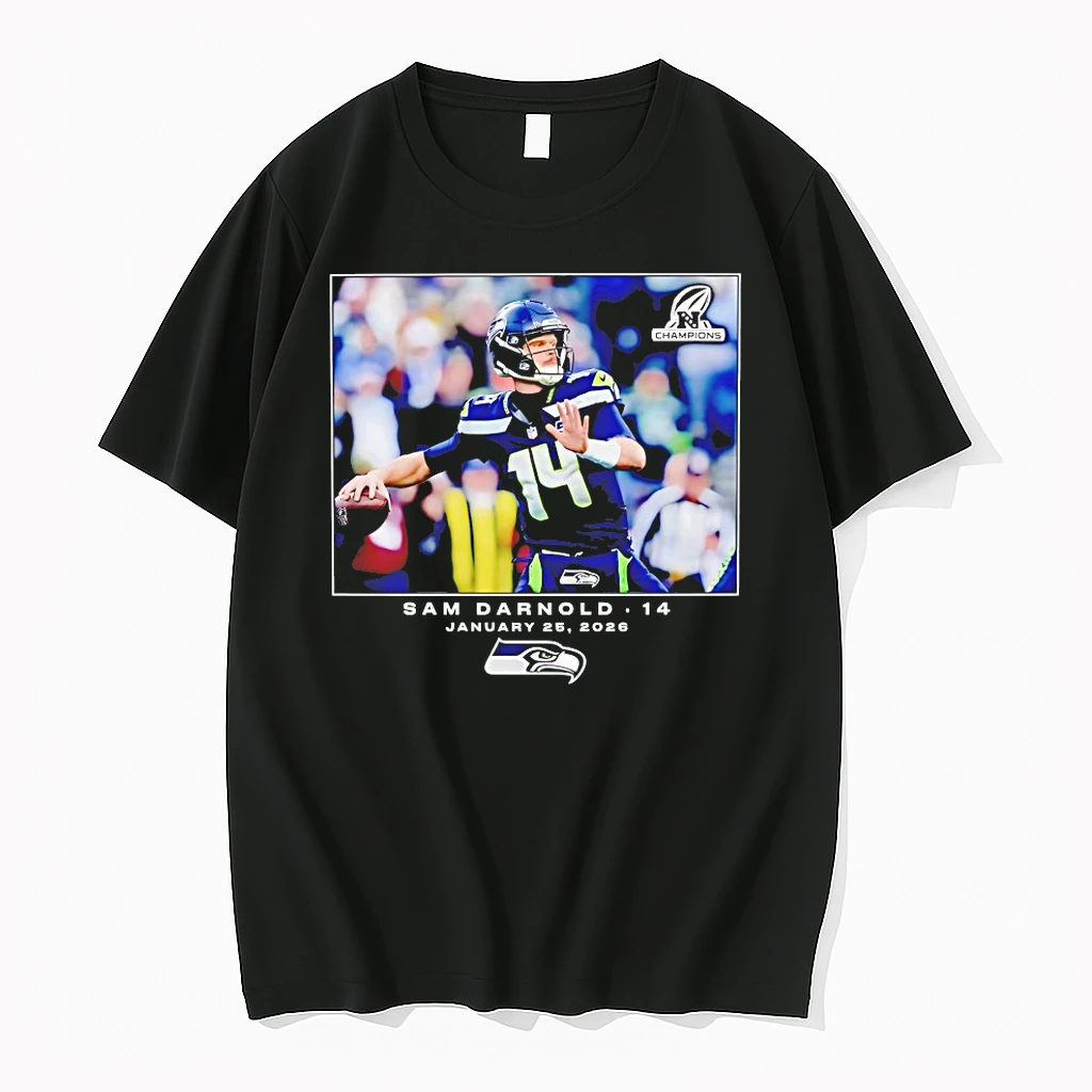 Sam Darnold Seattle Seahawks Nfl Flash Features Week 21 Shirts