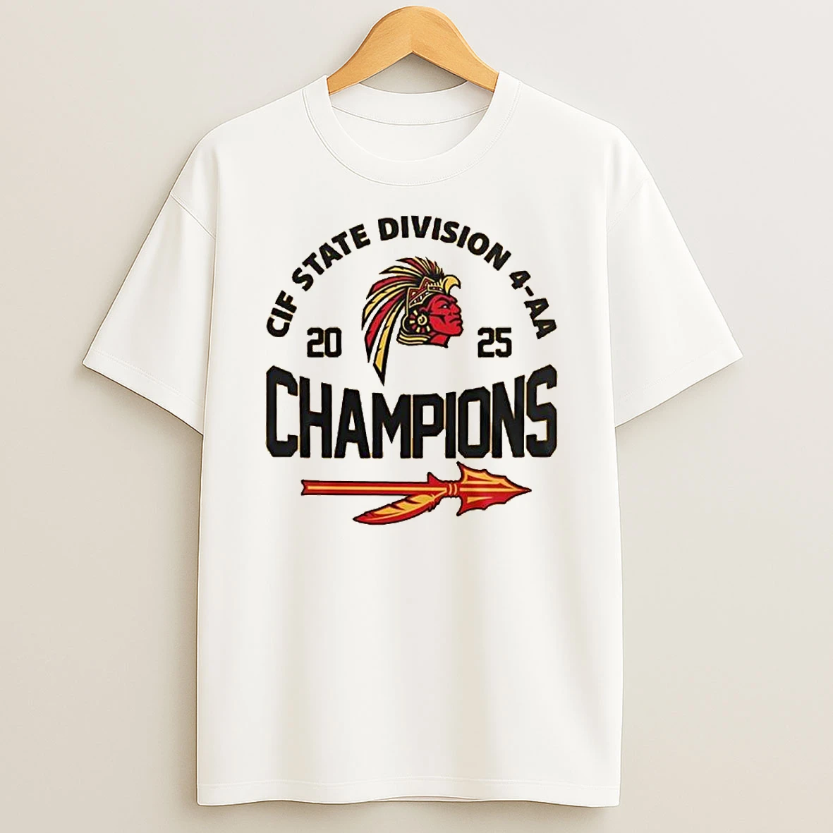 San Diego State Aztecs 2025 Cif State Division 4 Aa Football Championships Shirts