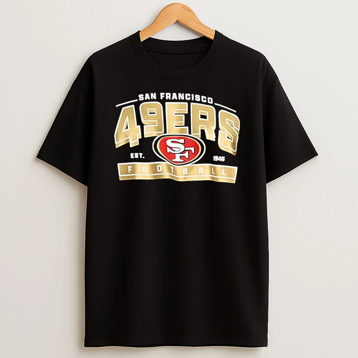 San Francisco 49ers Est 1946 Football Athletic Banner Shirts