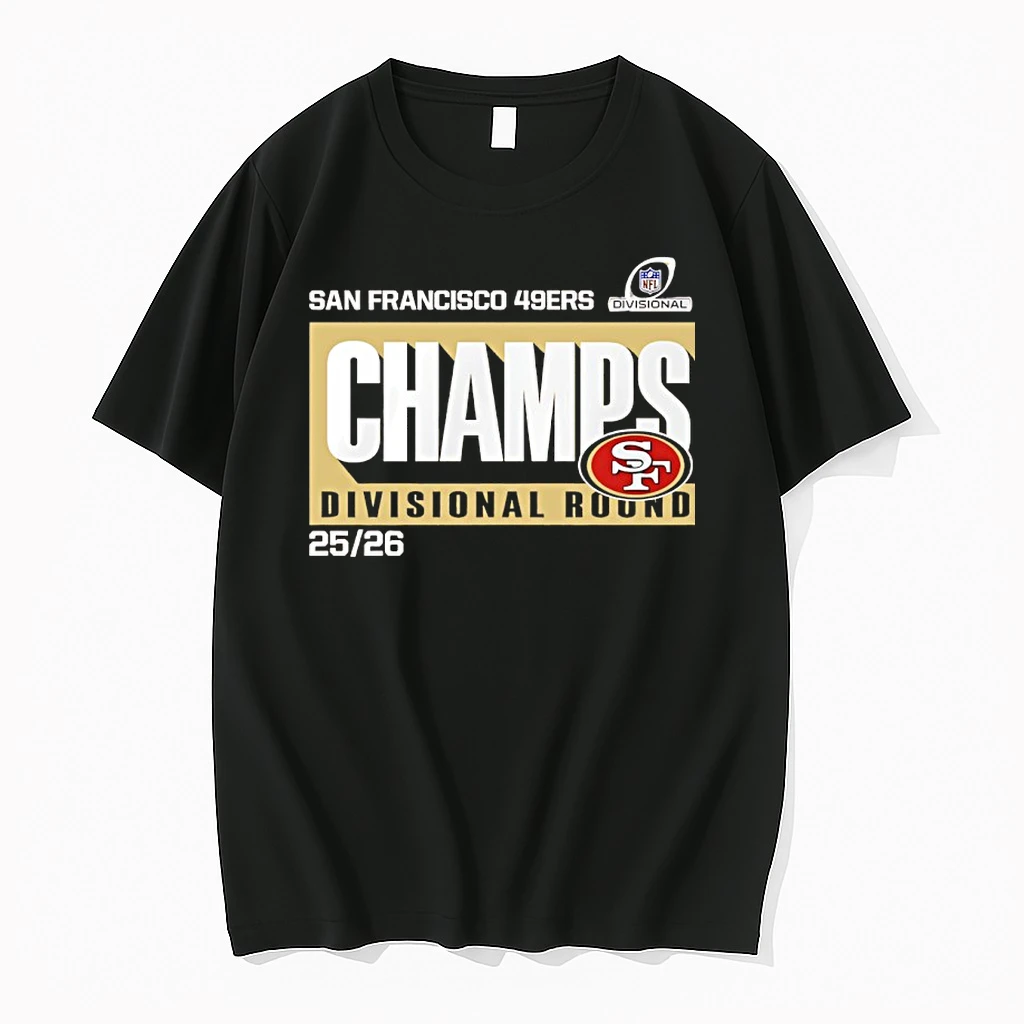 San Francisco 49ers Nfc Divisional Round Champions 2026 Shirts