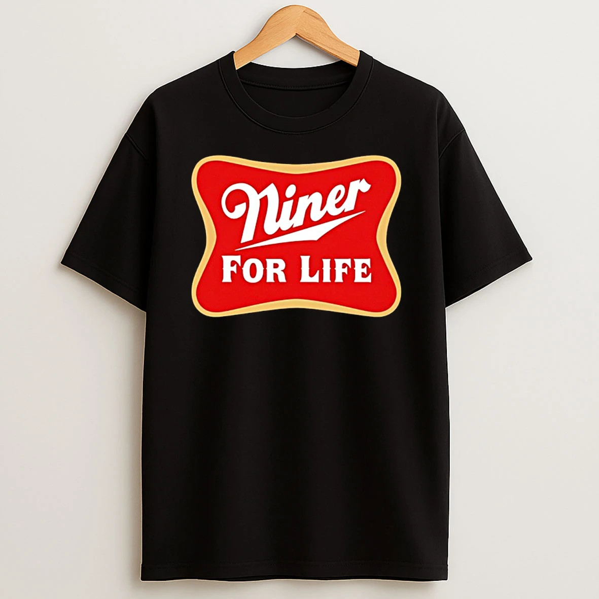 San Francisco 49ers Niner For Life Logo Shirts