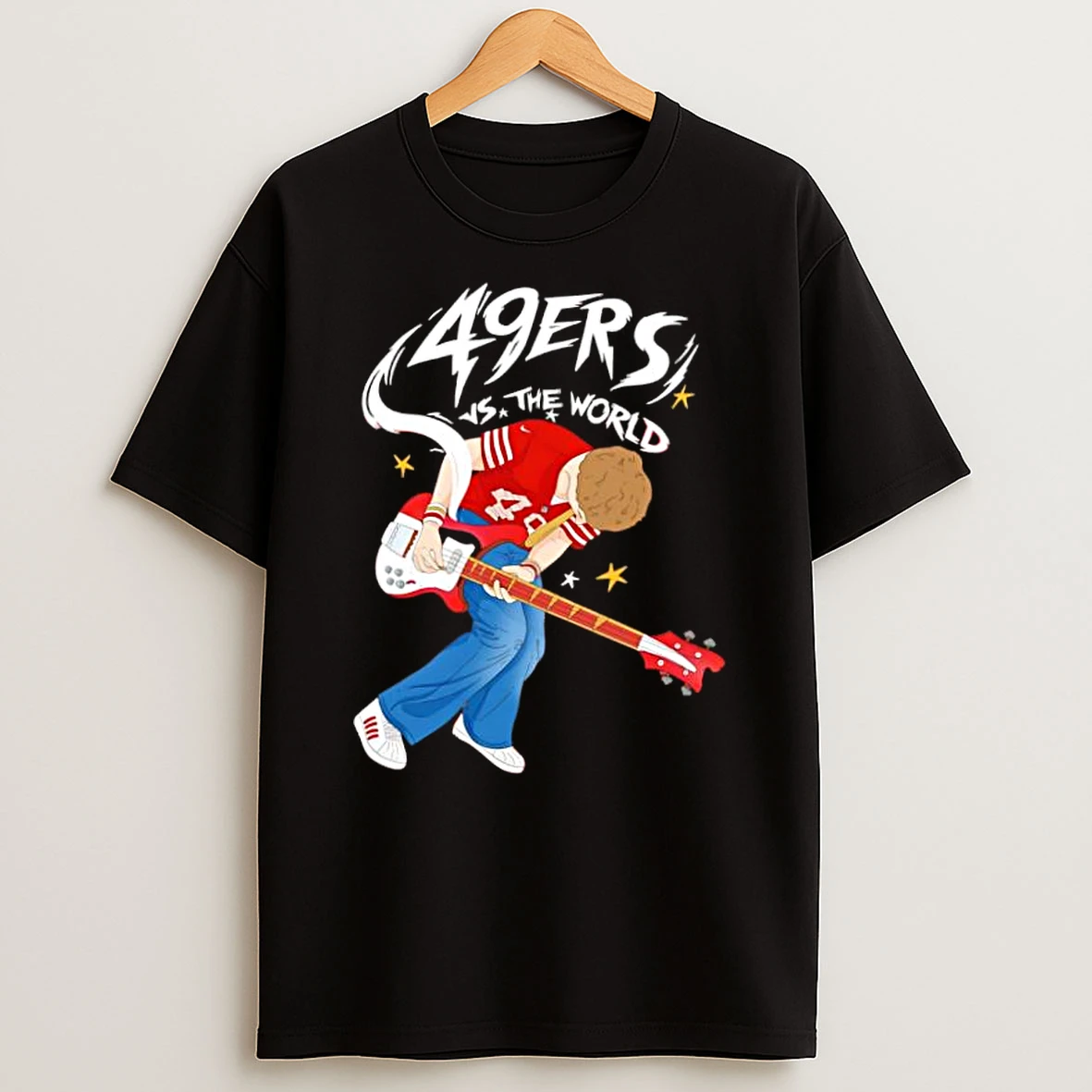 San Francisco 49ers Vs The World Music Shirts