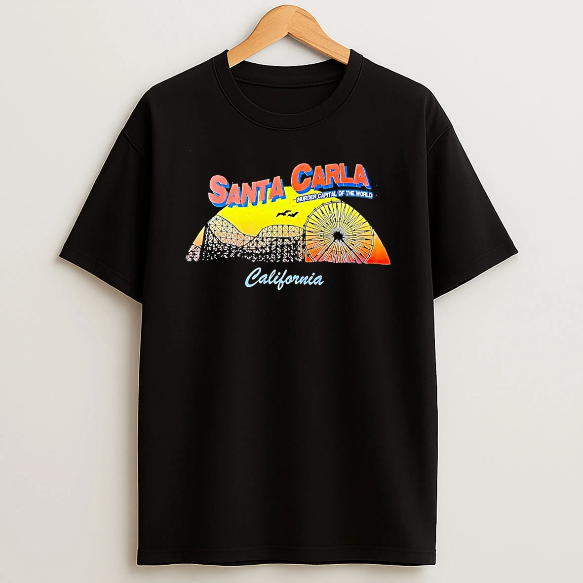 Santa Carla Murder Capital Of The World California Shirts